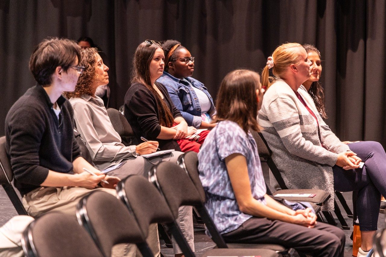 2024 NDEAM attendees listen to remarks