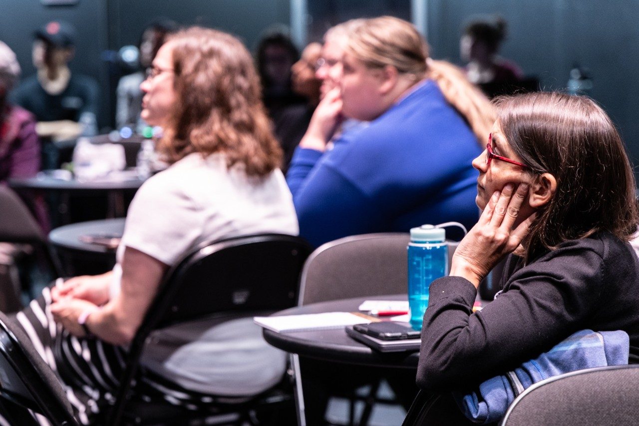 2024 NDEAM attendees listen to remarks